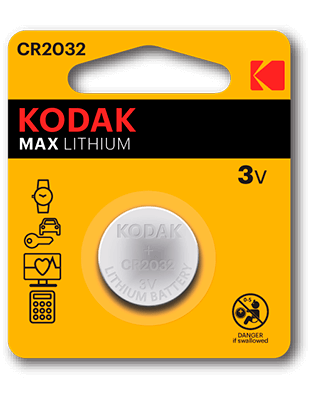 pilas botón Kodak y cilíndricas especiales